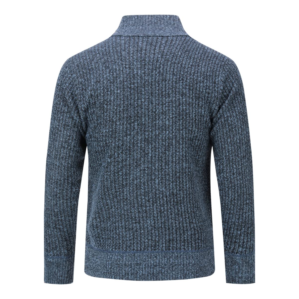 Allthemen Cardigan da Uomo con Cerniera con Colletto Rialzato Pollover Sweater Invernale Lavorato a Maglia