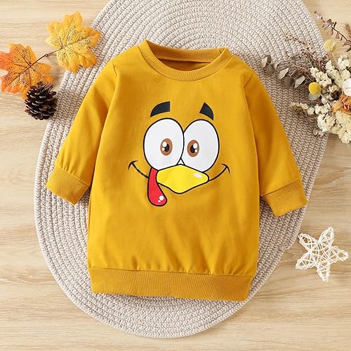 Miniatura 7 de Sudadera de manga larga con estampado de dibujos animados para niños y niñas