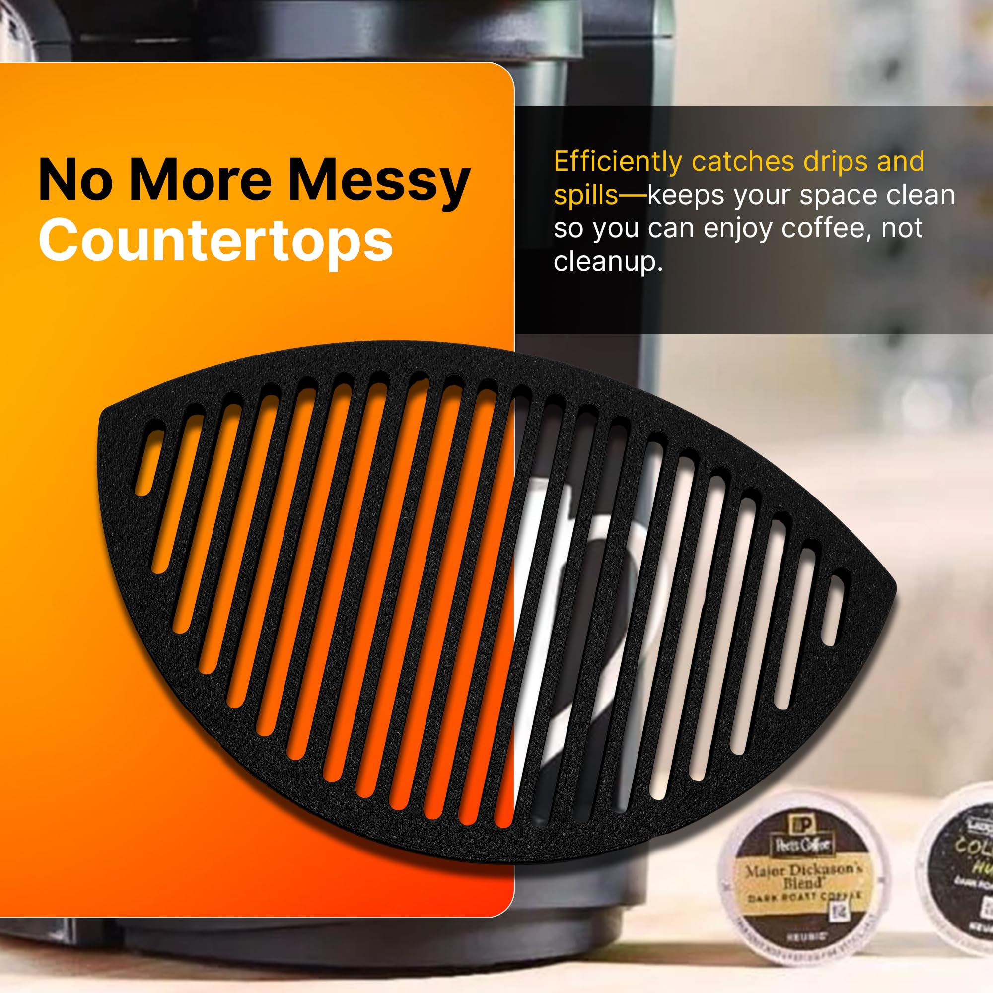 Keurig K-Select Drip Tray Replacement - Black -3 Keurig K-Select Drip Tray Replacement - Black -3