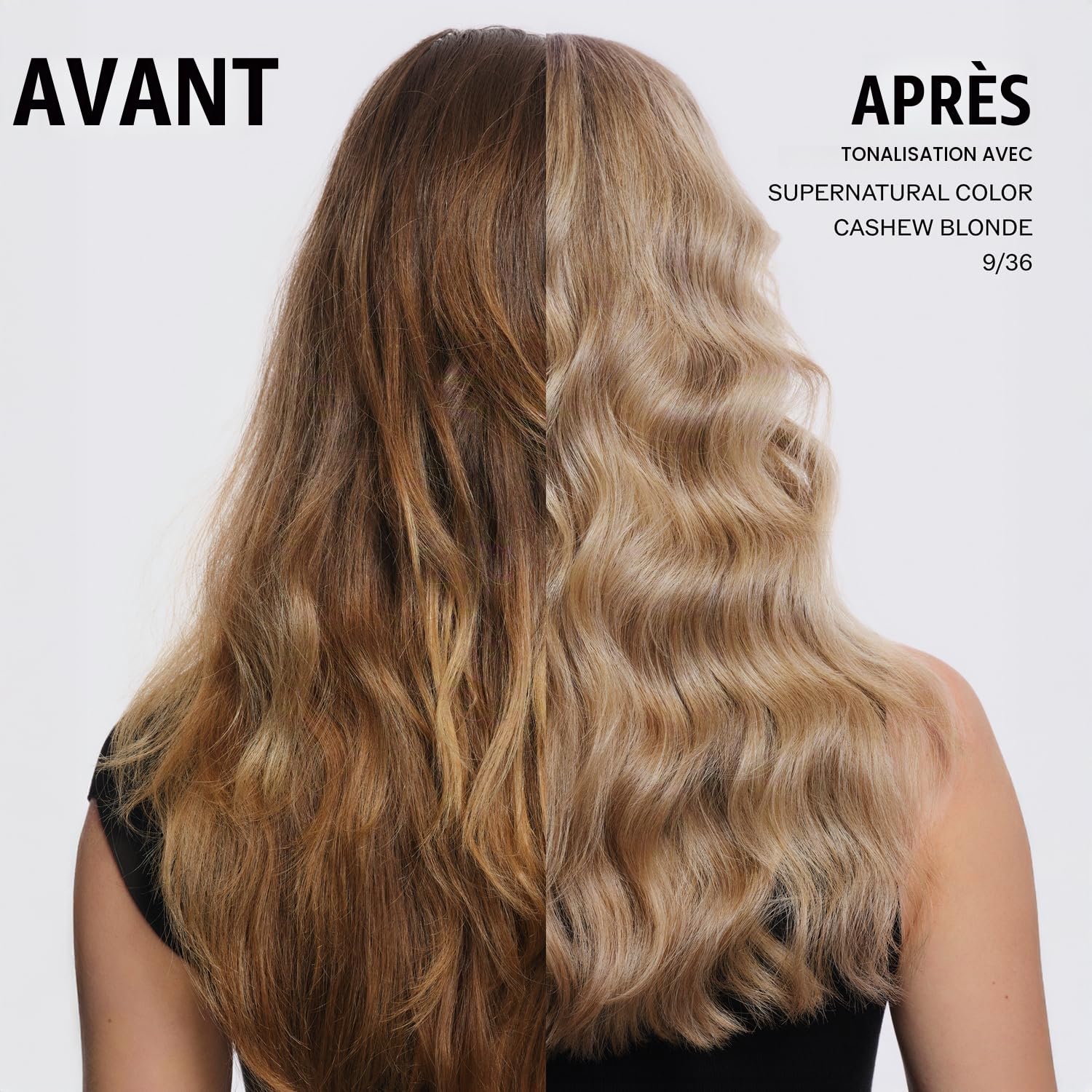 Wella Supernatural Color 9/36 Cashew Blonde 120g | Coloration Professionnelle Effet Naturel, Reflets Lumineux et Uniformes, Couverture Douce et Résultat Naturel