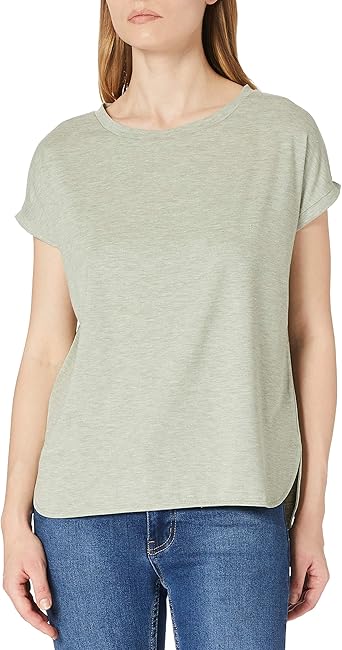 ICHI Ihrebel Ss2 W /mineral jaune 2021 Sportswear Femme Tee Shirt Manches  Courtes femme Montaz