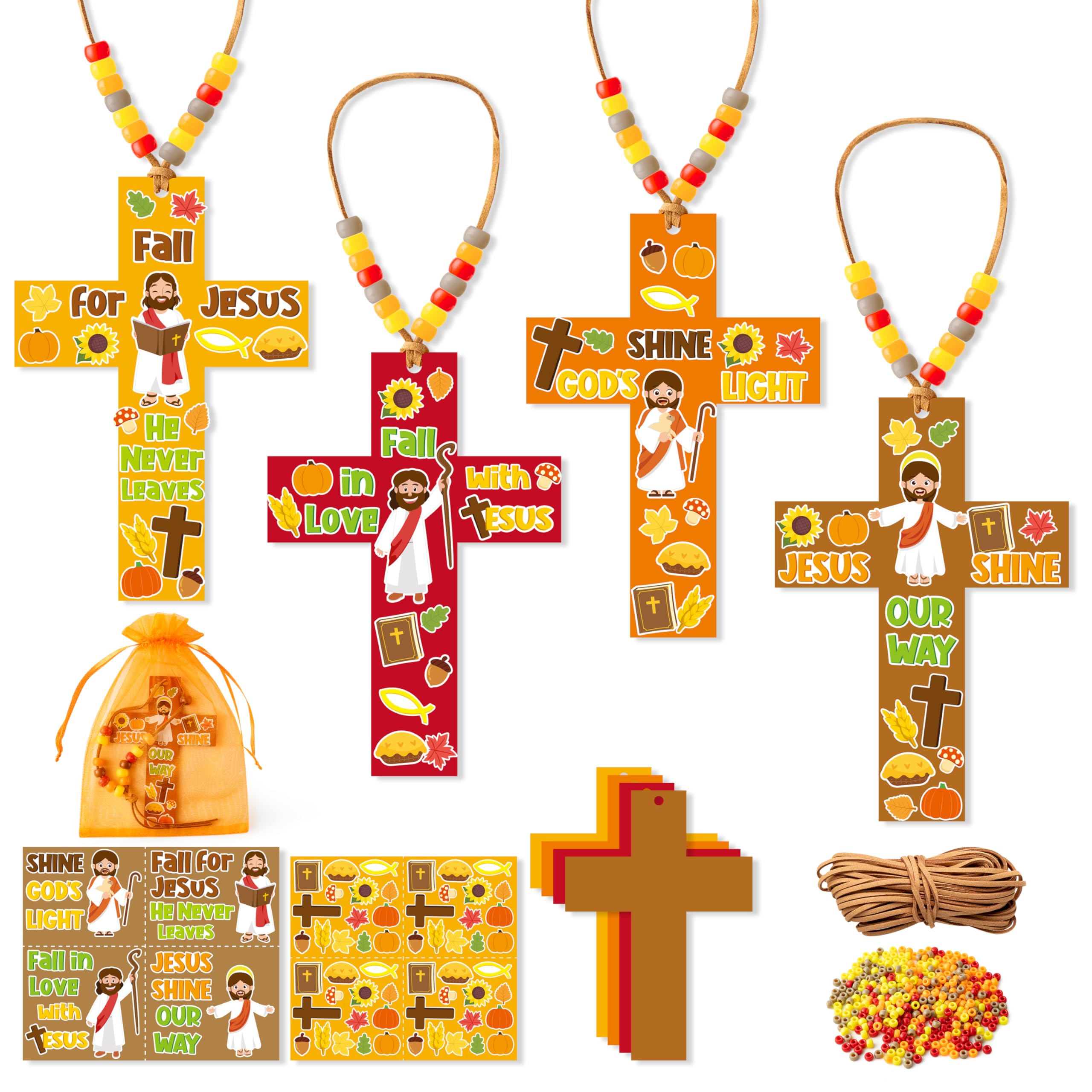 How Make Beaded Cross Necklace Craft Kit: Easy DIY Guide