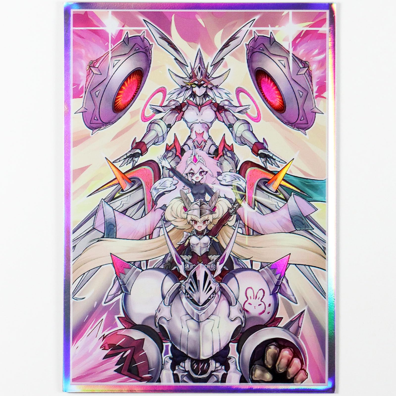 Amazon.com: 50ct 63x90mm Holographic Top Loading Trading Card Sleeves for  YuGiOh/Japanese Art Anime Printing Card Sleeves Protectors (Centurion) :  Toys & Games