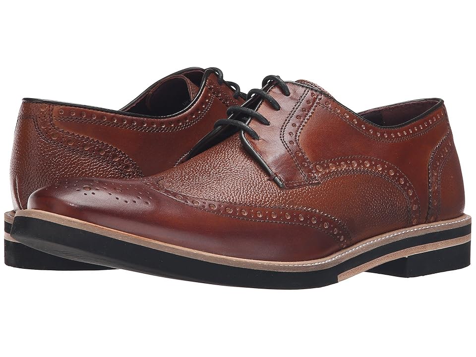 

Ted Baker Archerr 2 (Tan Leather) Men's Lace Up Wing Tip Shoes