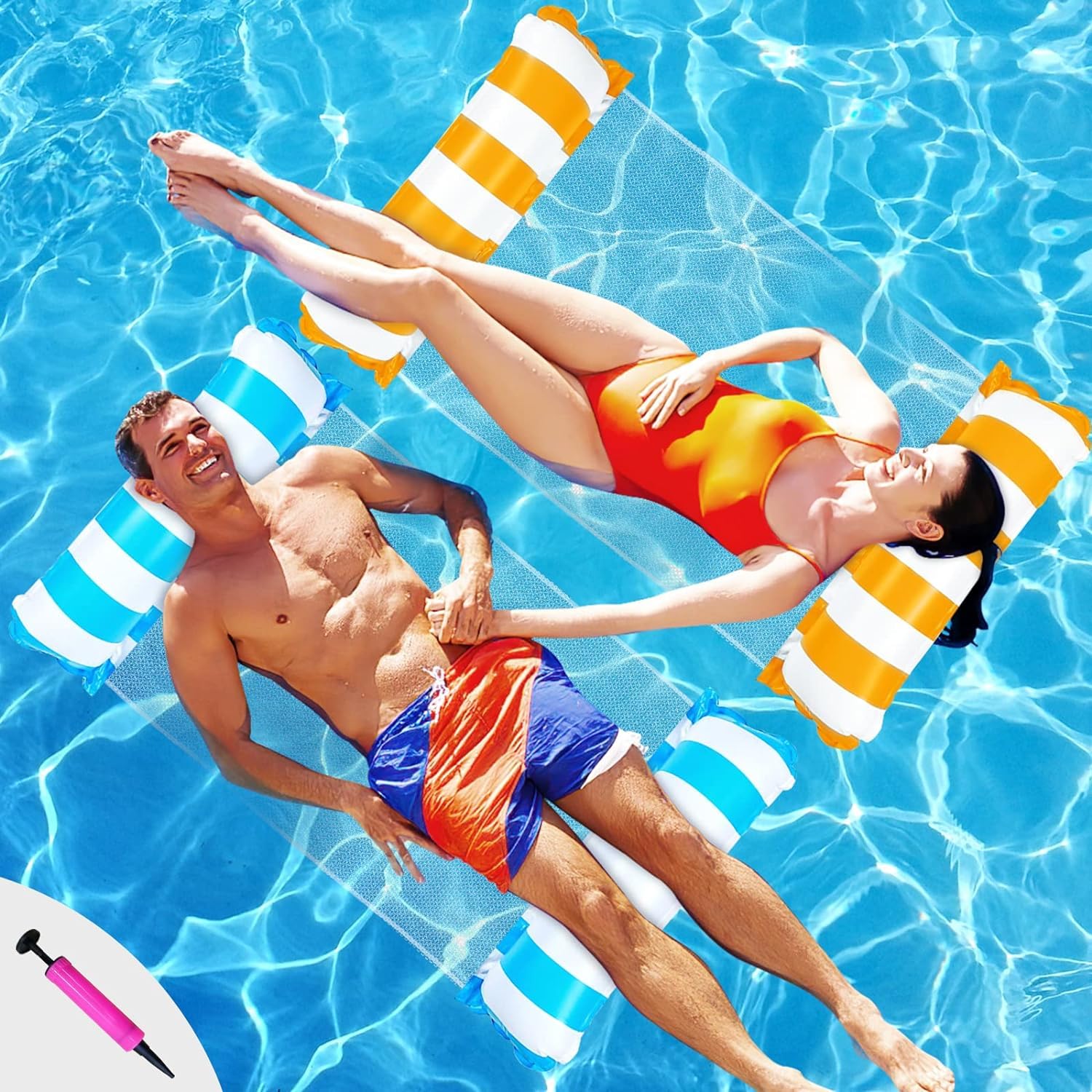 Pool Floats Water Hammock In Multi Purpose Inflatable