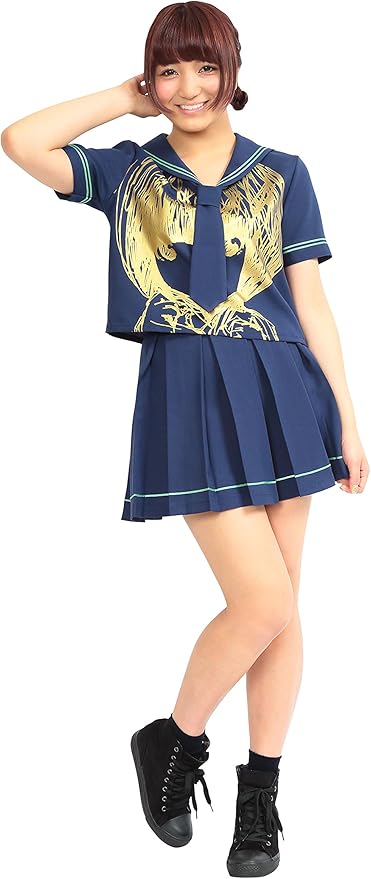 L ) 新品 未使用 でんぱ組 夢眠ねむ スカジャン ブルゾン