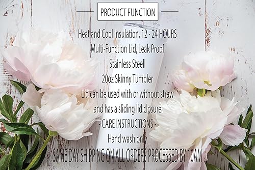 Miniatura 2 de Vaso aislado personalizado de 20 onzas | Taza aislada de acero inoxidable | Taza de viaje | Taza de café de doble pared para bebidas frías y