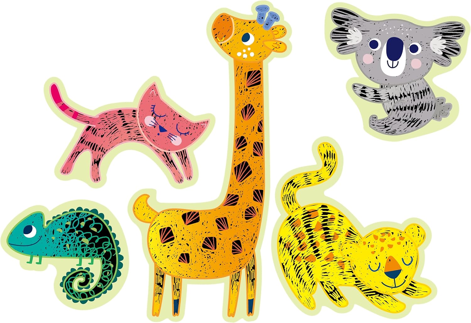 Avenir Scratch Learning | Dinosaur Searches | Letters, Counting and Colour Matching Fun | for Kids Ages 4+