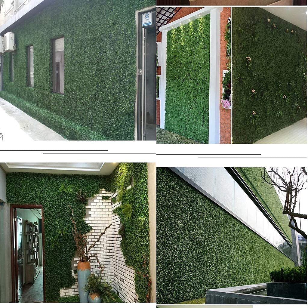 kunstpflanzen Wand innen Grünpflanzen Künstliche Heckenzaun Sichtschutzplatten | Outdoor-Gras-Grün-Efeu-Faux-Pflanzen-Wand-Hintergrund Für Garten-Hochzeits-Dekoration (Size : 1m²)