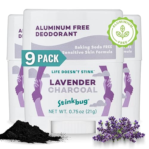 Miniatura 7 de Stinkbug Naturals - Desodorante orgánico de tamaño de viaje sin aluminio con árbol de té, aceite de coco, sin parabenos, desodorante para piel