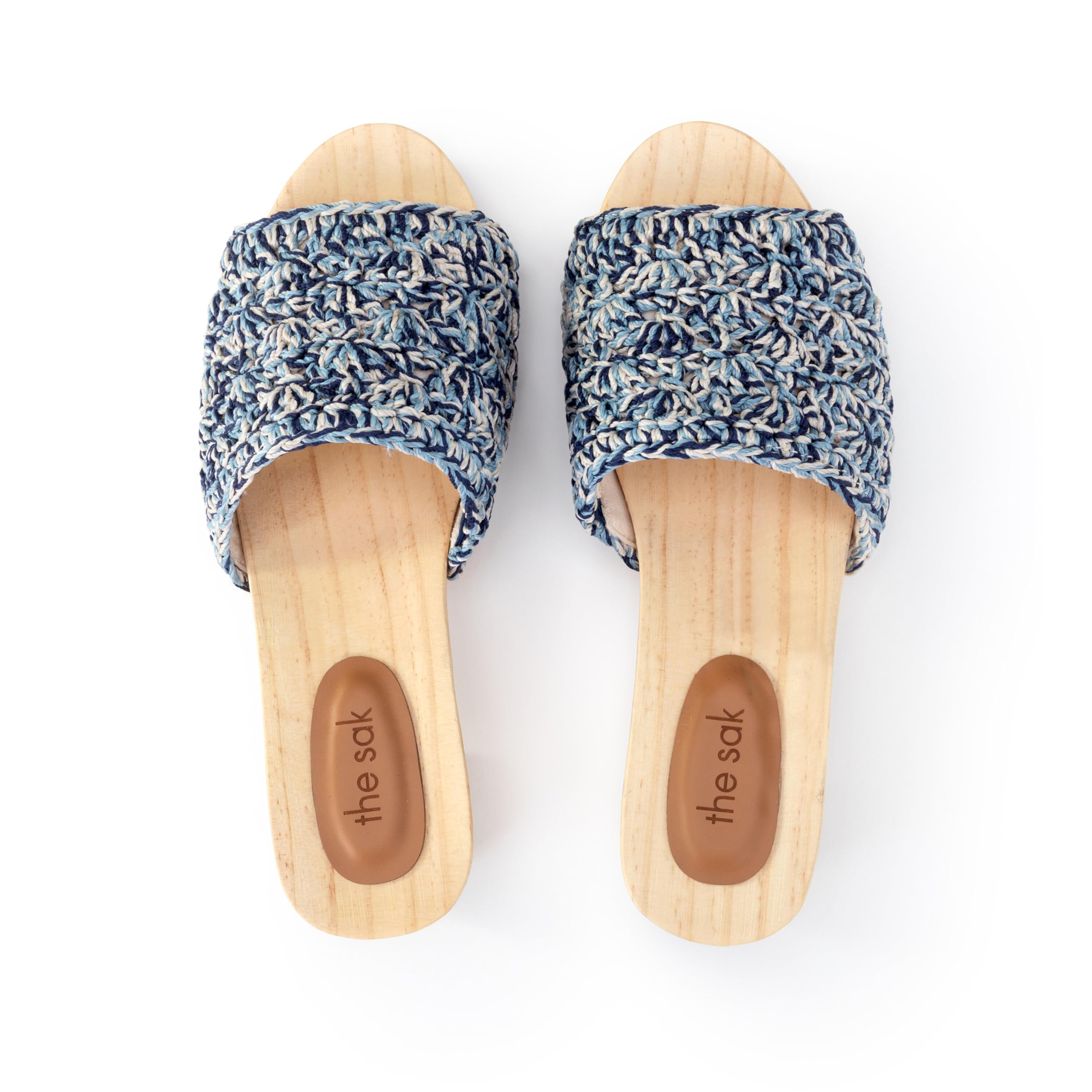 The Sak Ella Clog Sandal in Crochet, Slip On Shoe