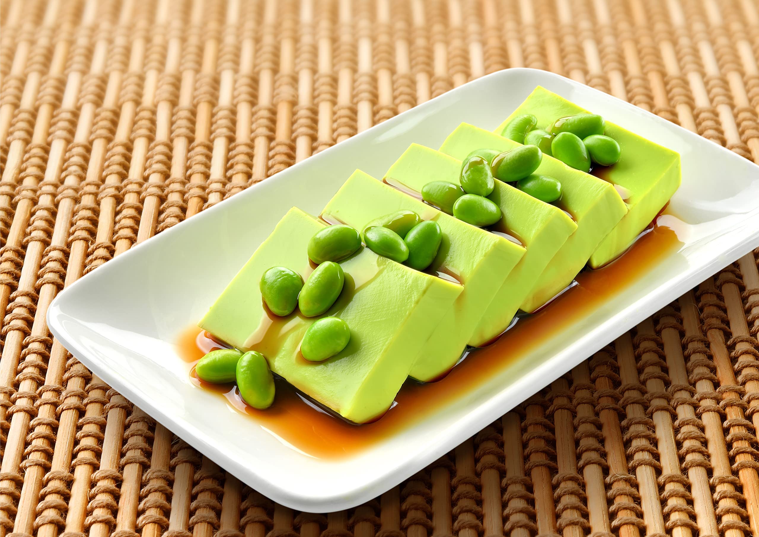 MoriNu Silken Tofu Edamame Flavored Firm Velvety Smooth and Creamy