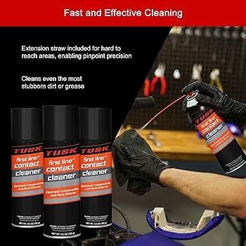 Amazon.com: TUSK First Line Contact Cleaner 13.5 oz – Fast-Drying