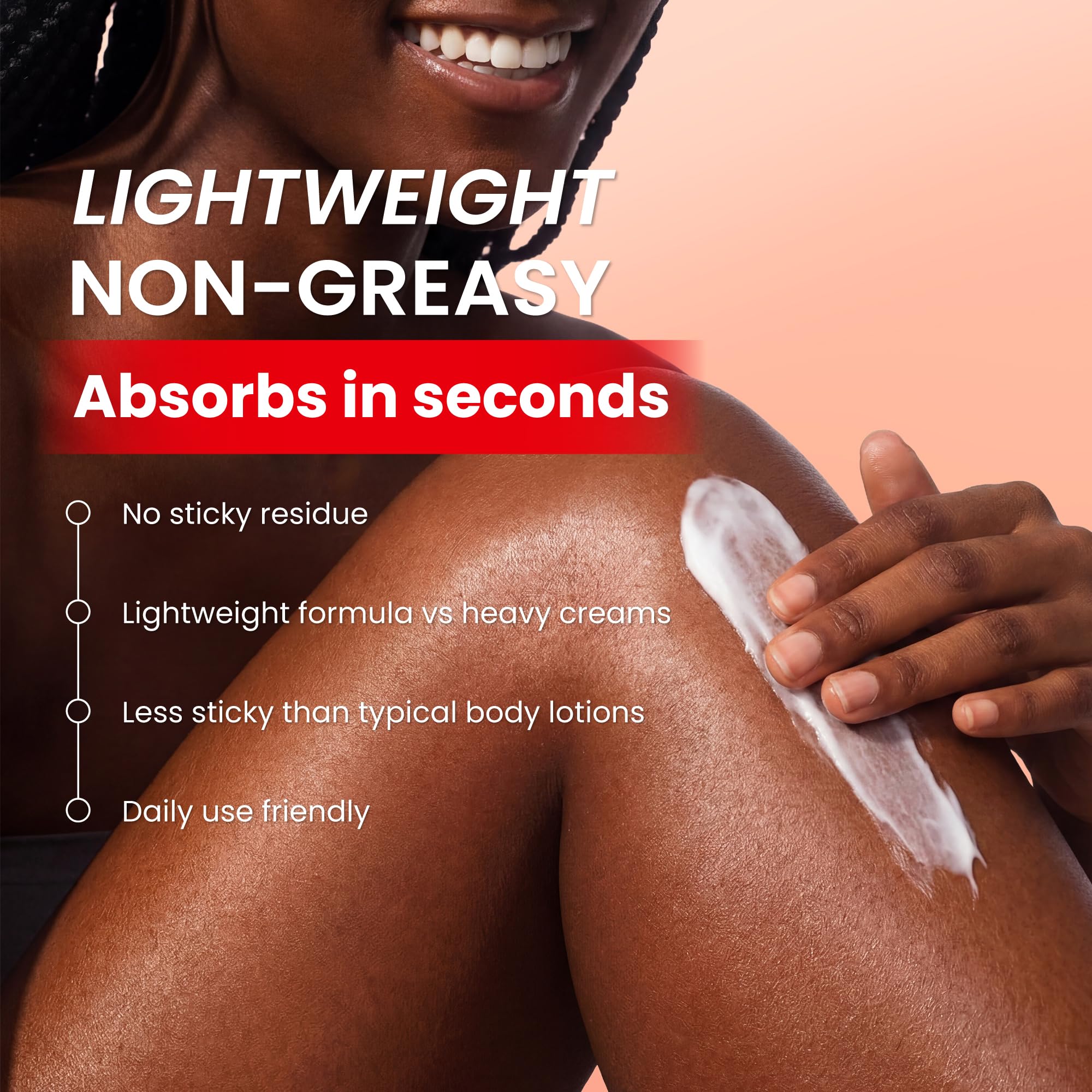 Koji White Kojic Acid Skin Brightening Body Lotion - Daily Moisturizer & Glowing Skin, Dark Spots, Boost Hydrating, Sun Damage Skin, Uneven Skin Tone, Paraben-Free, Vegan, 8.45 Fl Oz Bottle