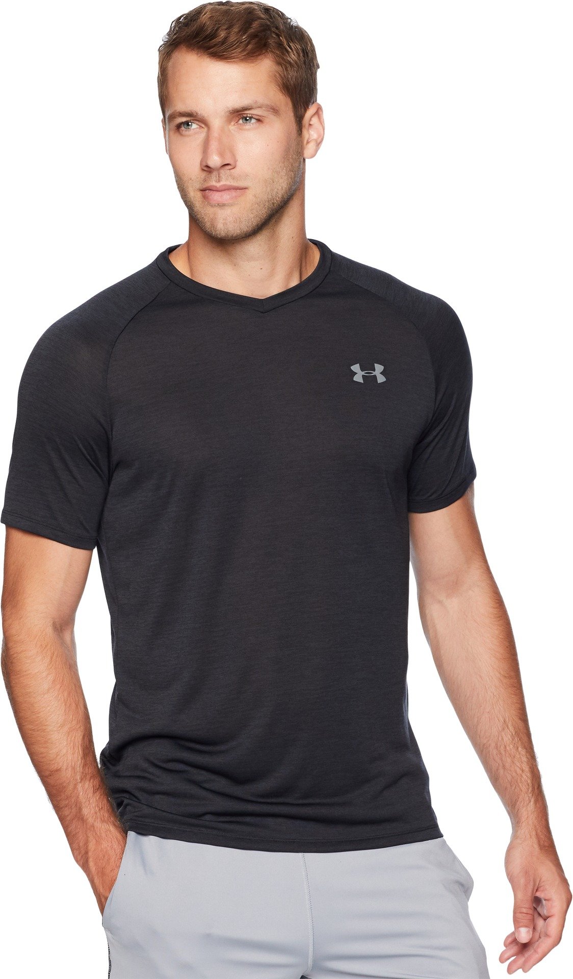 Mens Tech 2.0 V-Neck Short-Sleeve T-Shirt