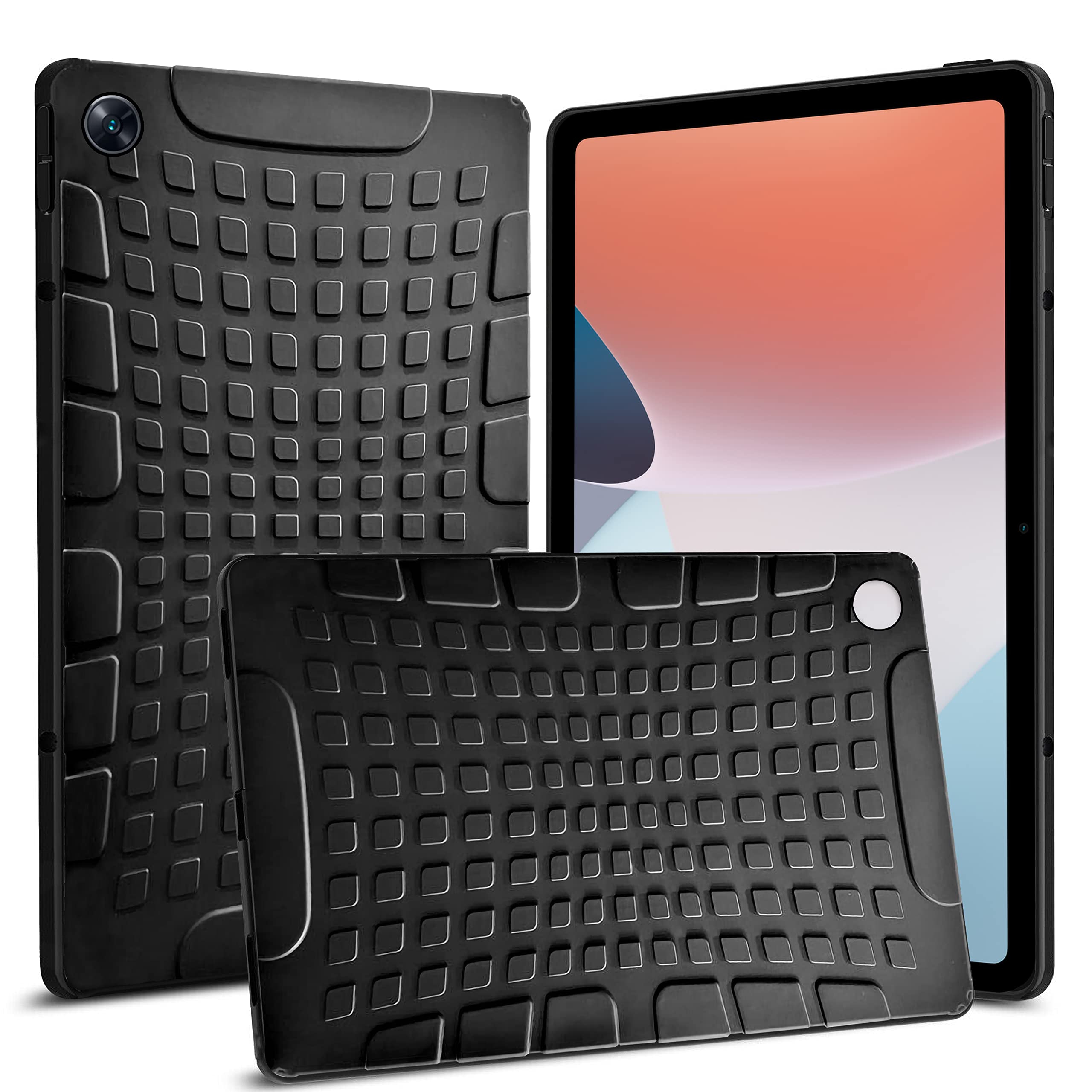 OPPO pad air 10.36インチタブレット 本体 + カバー TGK Rugged Back Case Cover for Oppo Pad Air 10.36 inch Tab (Black