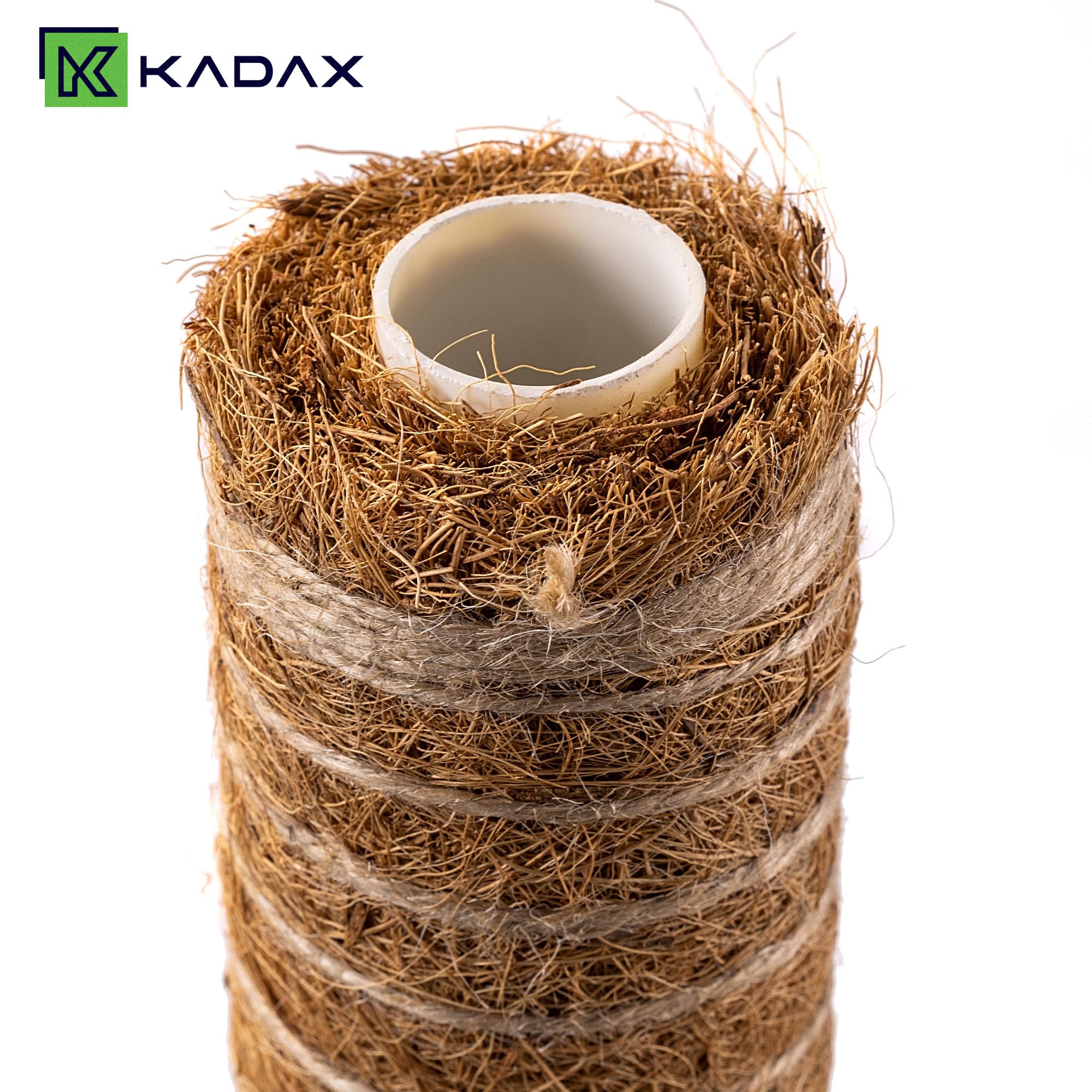 KADAX Monstera Tutor - Tutor in fibra di cocco (150 cm), asta di cocco e bastoncino di schiuma per piante da interno, aiuto per arrampicata e supporto per piante da interno ed esterno
