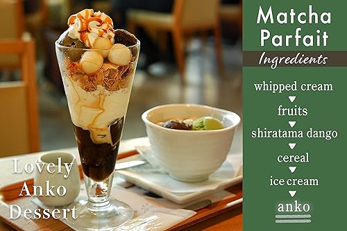 Vista 11 de Pasta de frijoles rojos, frijoles adzuki, dulces de arroz mochi japonés, Anko, puré de tsubuano, vegano y sin gluten, 17.6 onzas (17.64 oz)