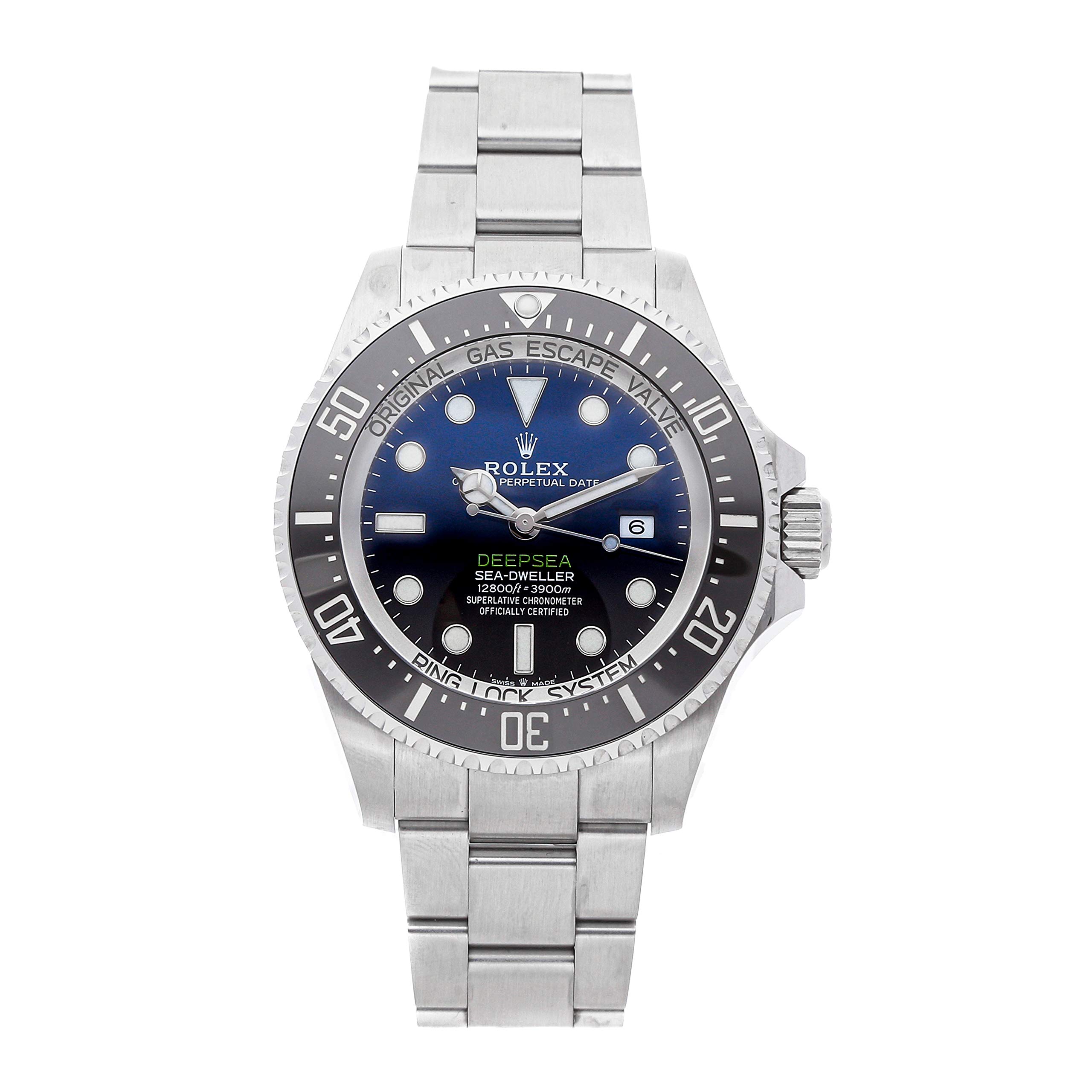 Rolex Sea-Dweller Mechanical (Automatic) Deep Blue Dial Mens Watch 126660 (Certified Pre-Owned)