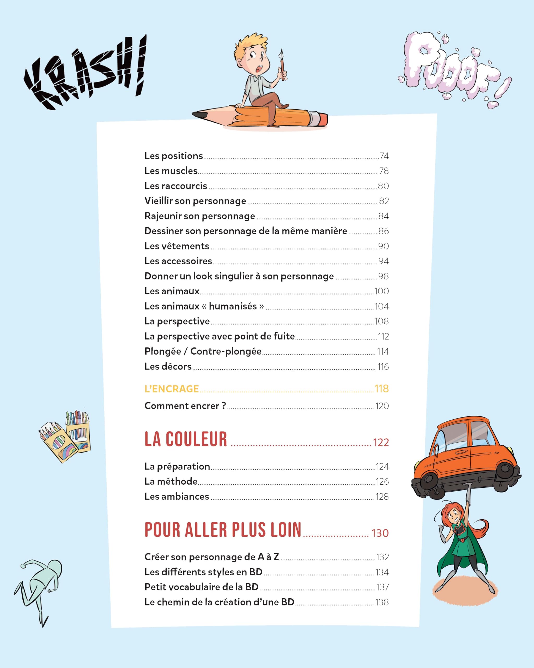 Guide complet du dessin BD