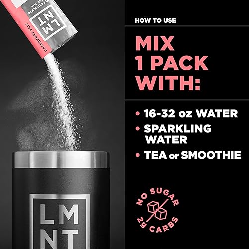 Miniatura 5 de LMNT Keto - Paquetes de polvo de electrolitos  Polvo de hidratación paleo sin azúcar sin ingredientes artificiales paquete variado  12 paquetes de