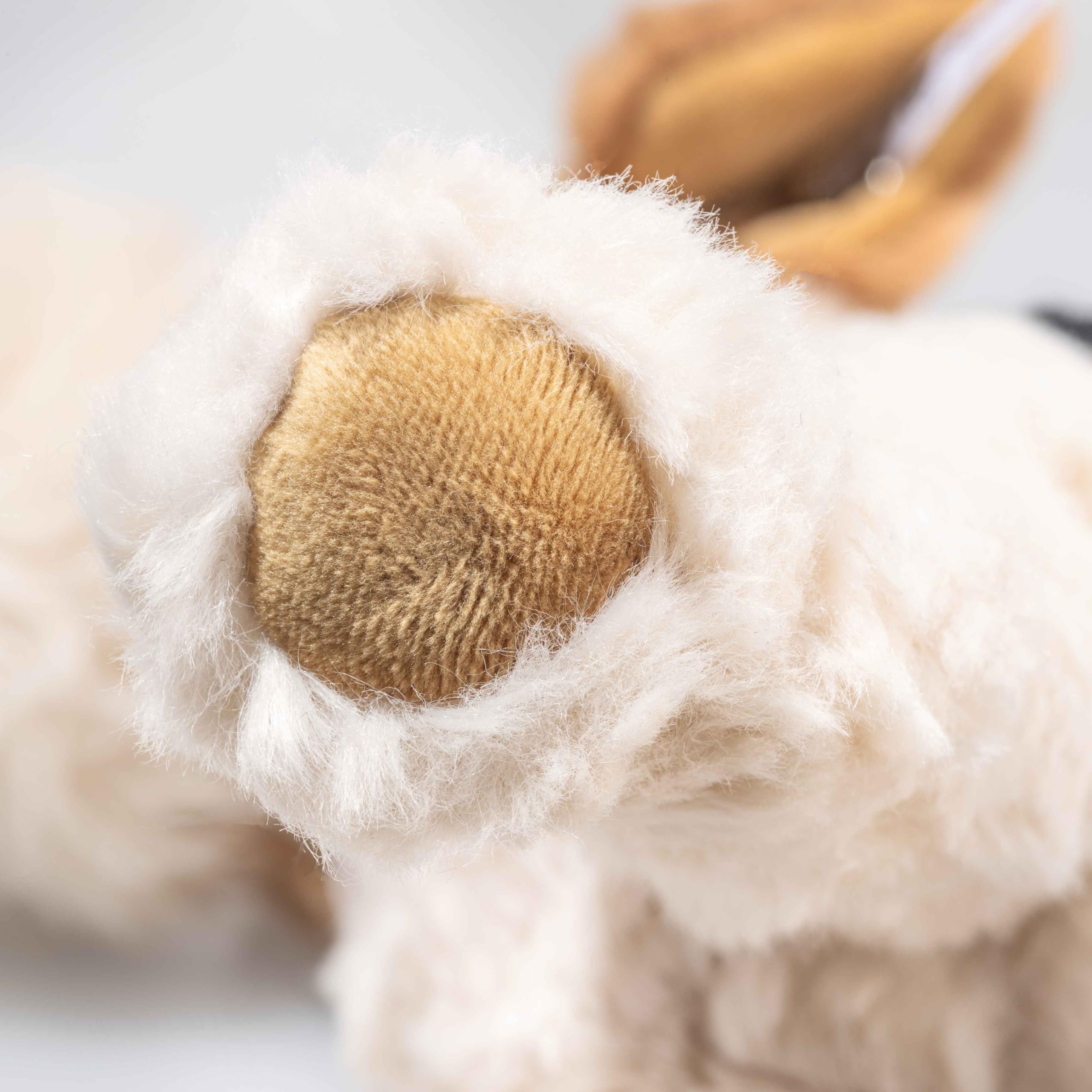 Steiff Foxy Terrier 32 cm, kolorowa, słodka pluszowa zabawka z oczami z tworzywa sztucznego, z miękkiego pluszu, pluszowa zabawka dla dzieci, chłopców i dziewczynek, można prać w pralce