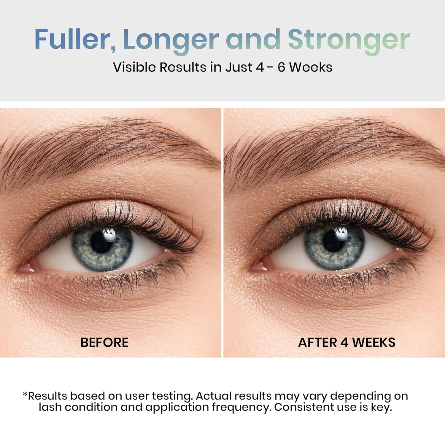 Beetles Lash Conditioning Serum 2.5ml – Nourishing Lash Serum for a Fuller, Healthier-Looking Lash Appearance with 50 Clean Pads and Lash Ruler Gift for Women