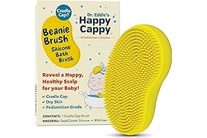 Fridababy Cradle Cap Kit: Beanie Brush Pediatrician-Approved Treatment