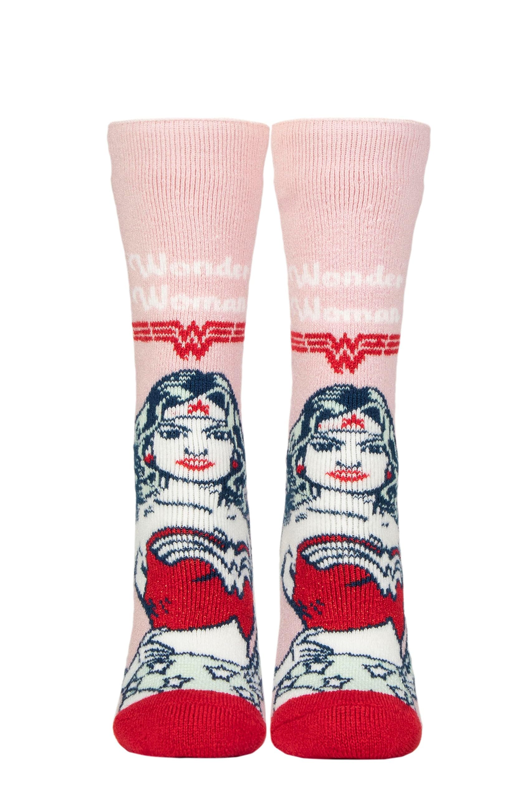 Ladies Lite Licensed Character Socks - Wonder Woman