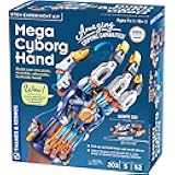 Thames & Kosmos Mega Cyborg Hand STEM Experiment Kit | Build Your Own GIANT Hydraulic Amazing Gripping Capabilities Adjustable for Different Sizes Learn Pneumatic Systems