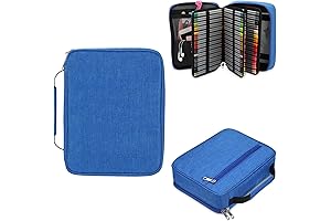 BTSKY Large Pencil Case Organizer - Ultimate Storage for Colored Pencils