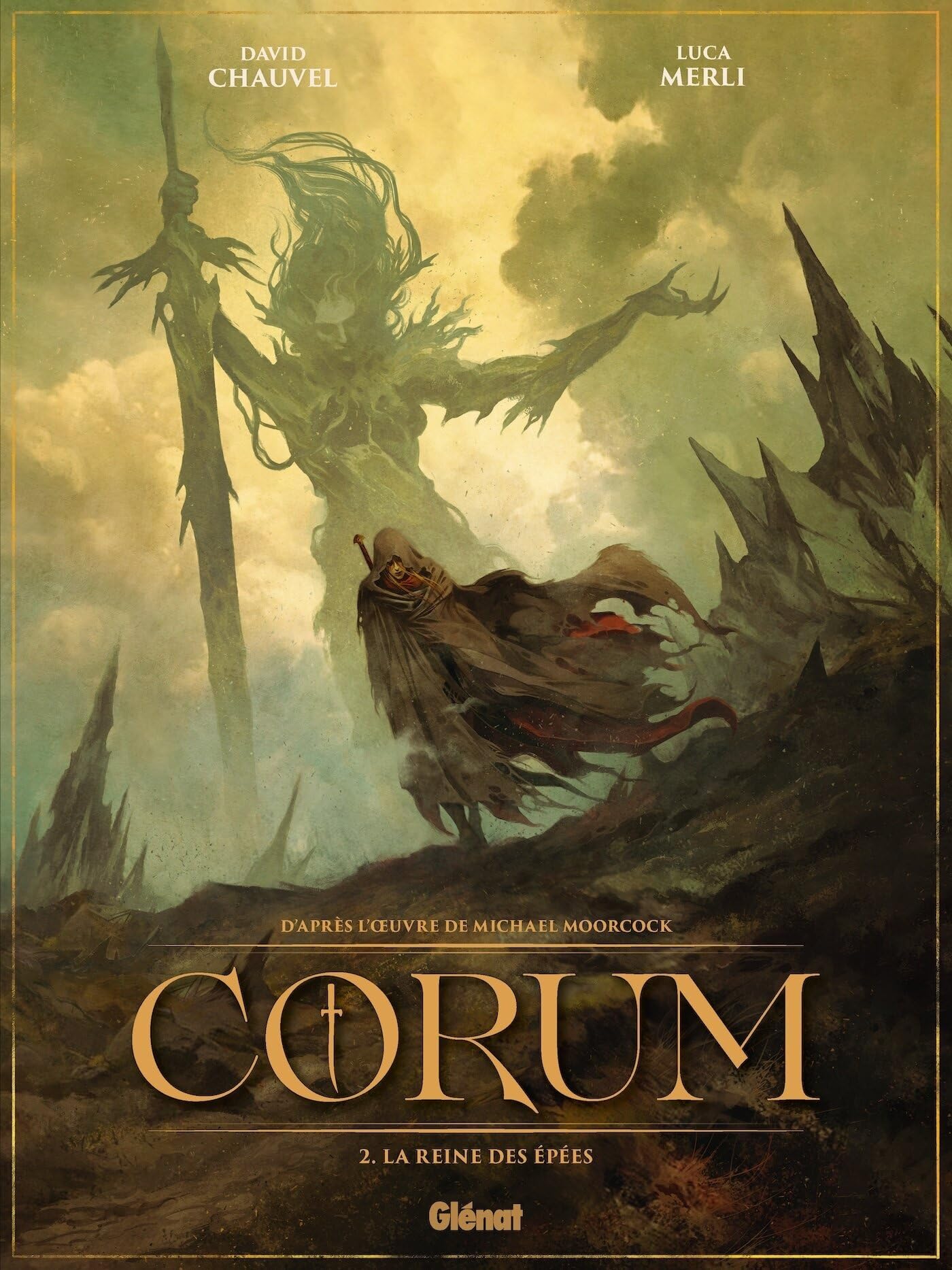 Corum,02:la reine des epees -  Merli - Glénat - cartonné - Bande dessinée