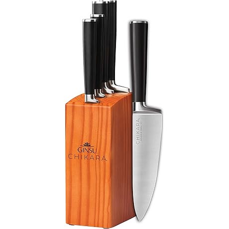 Ginsu Chikara Series 5-Piece Japanese Knife Set