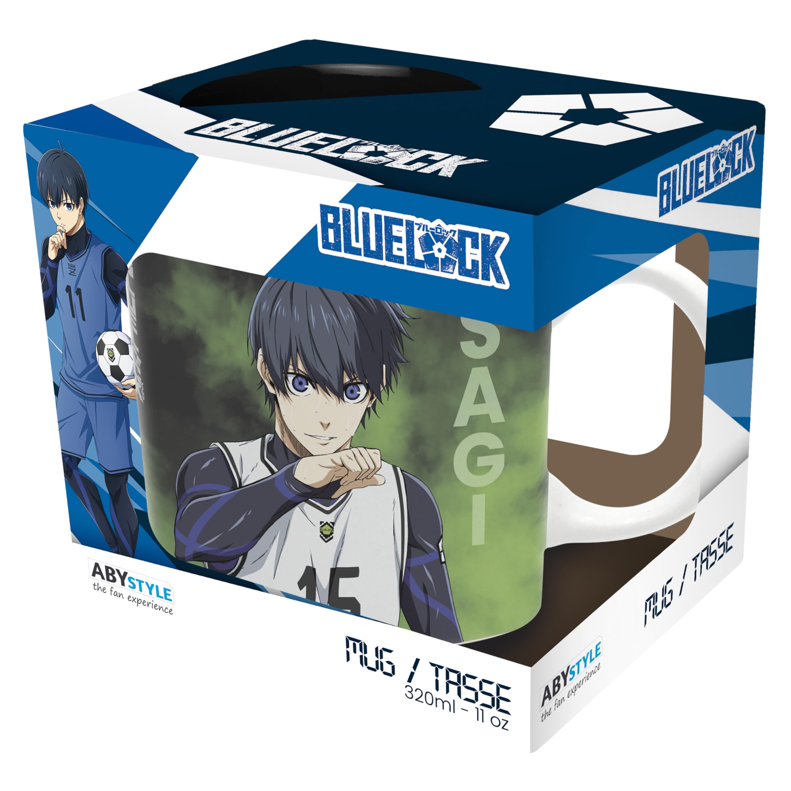 Amazon.com | ABYSTYLE Blue Lock Isagi vs Rin Ceramic Coffee Tea