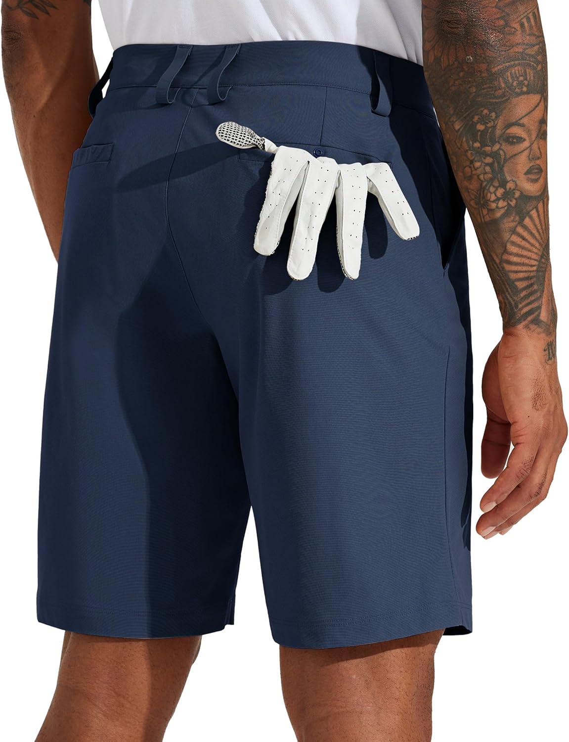 Willit Men's Golf Shorts Stretch Work Dress Shorts Quick Dry Hiking Athletic Casual Shorts with Pockets 10" - Image 2