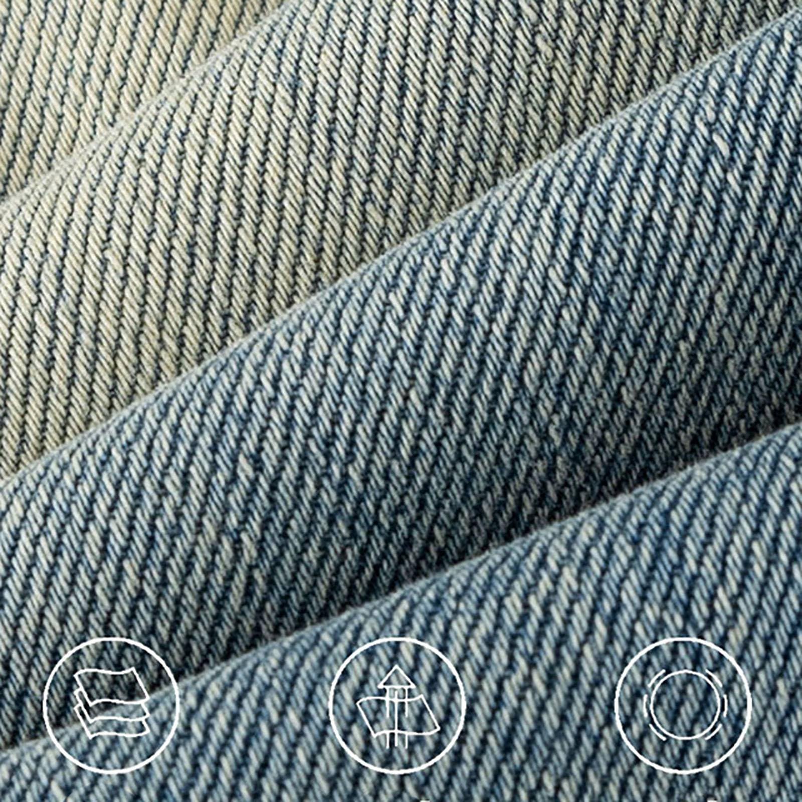 Générique Jean Large Enfant GarçOn - Jeans pour garçons - salopettes décontractées de printemps pour garçons - pantalons à jambes droites et larges