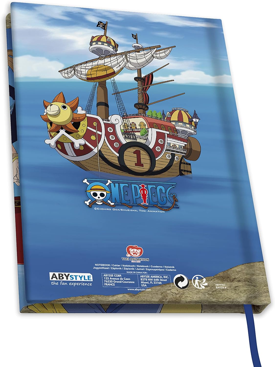 Abystyle ONE PIECE - Equipage Luffy - Notebook A5