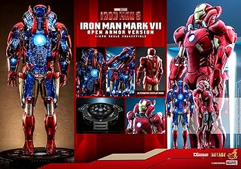 アイアンマン・マーク7（オープン・アーマー版）「アイアンマン3」1/6 Amazon.co.jp: ムービー・マスターピース DIECAST アイアンマン3