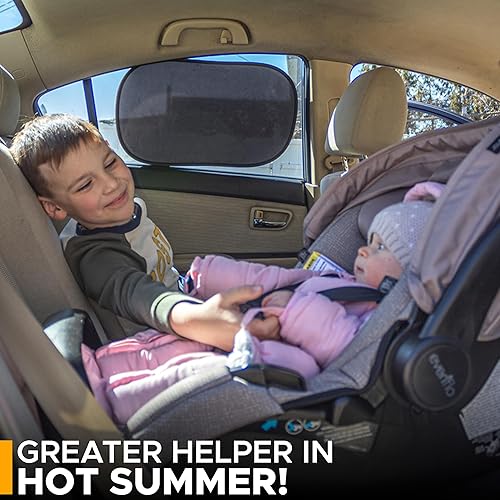 Vista 32 de EcoNour - Parasol para ventana 2 transparentes + 2 semitransparentes