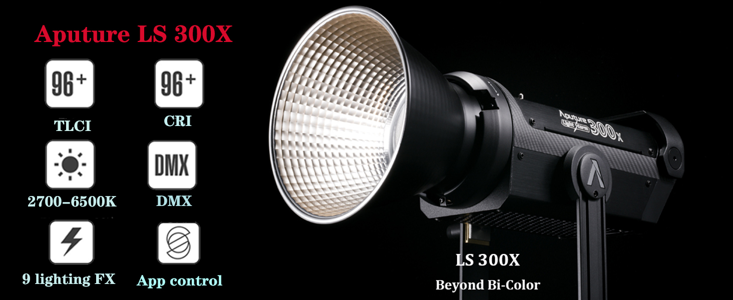 Amazon.com : Aputure 300X Led Video Light,300W Aputure LS 300X,Bi