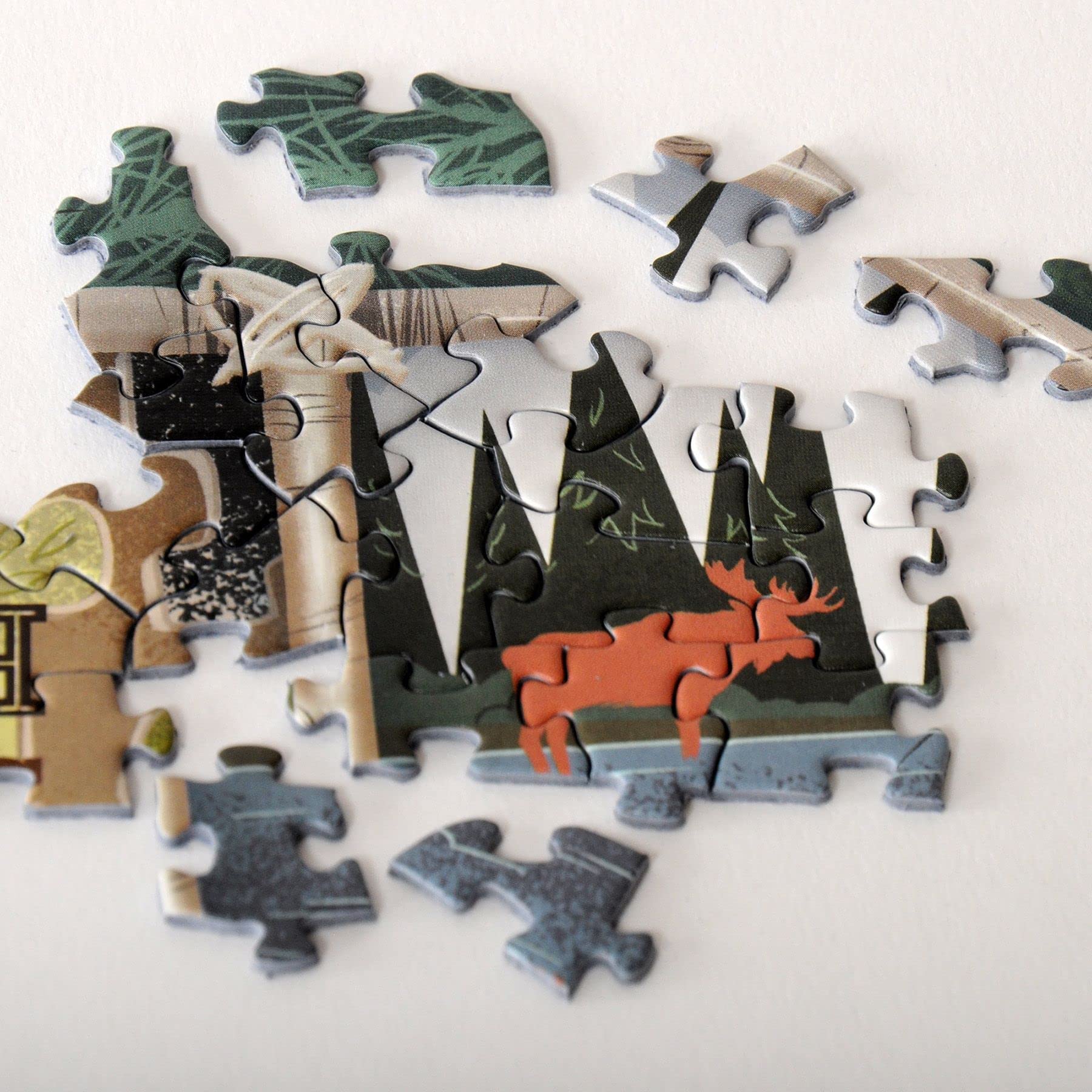 PuzzleTwist "Missouri Spirit" 1000-Piece Jigsaw Puzzle - Something's Amiss! Series, State Pride