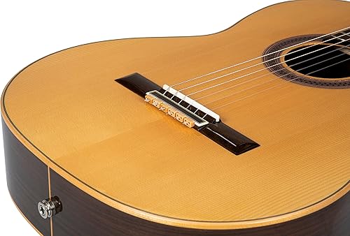 Miniatura 9 de Cuentas de puente de guitarra clásica  Bloques de corbata con patrón de madera clara para cuerdas de nailon y carbono  Compatible con guitarras