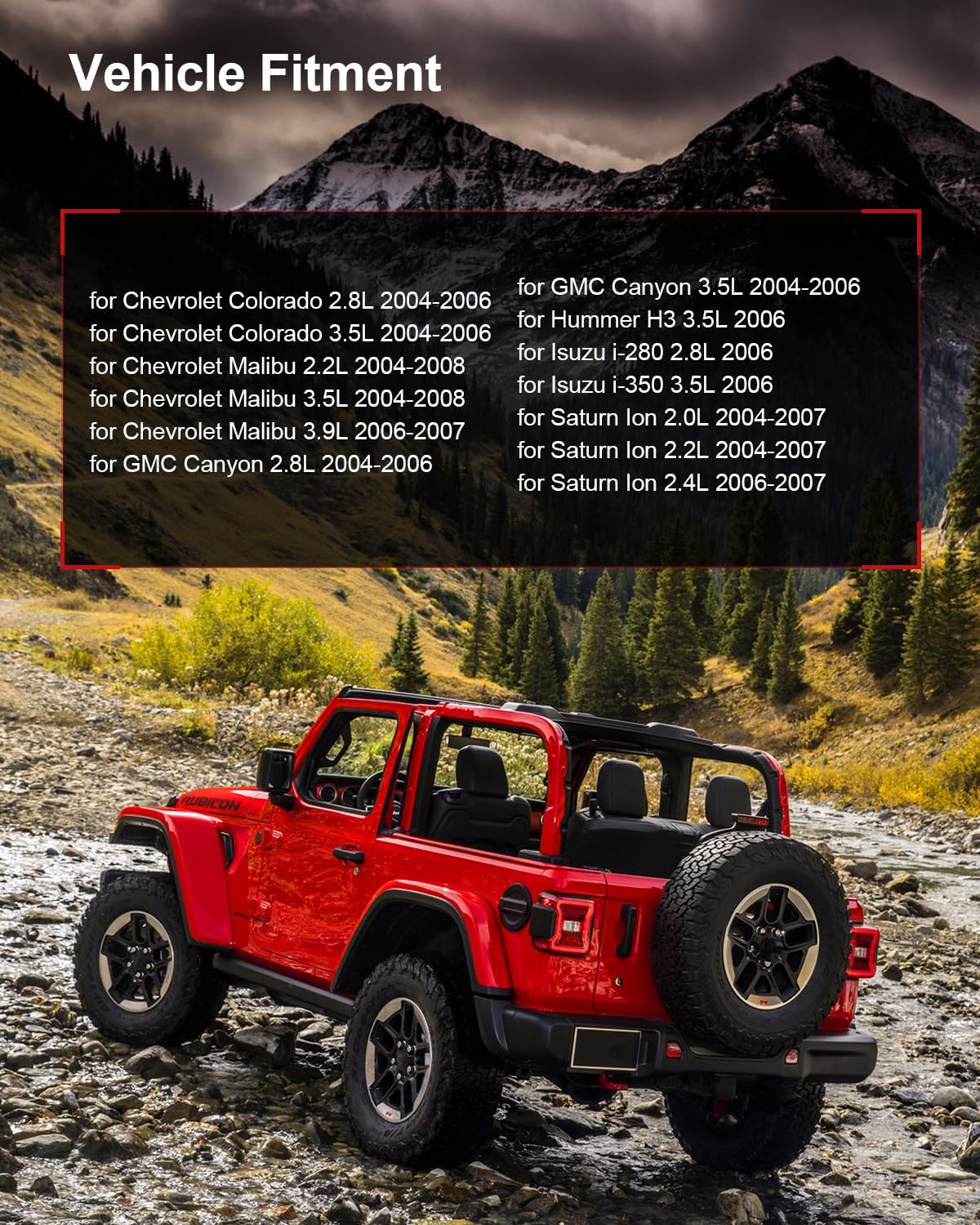 Mass Air Flow Sensor Meter 86-50043 Compatible for 2004-2007 Ion 2.2L 2004-2006 Canyon 3.5L Mass Air Flow MAF Sensor