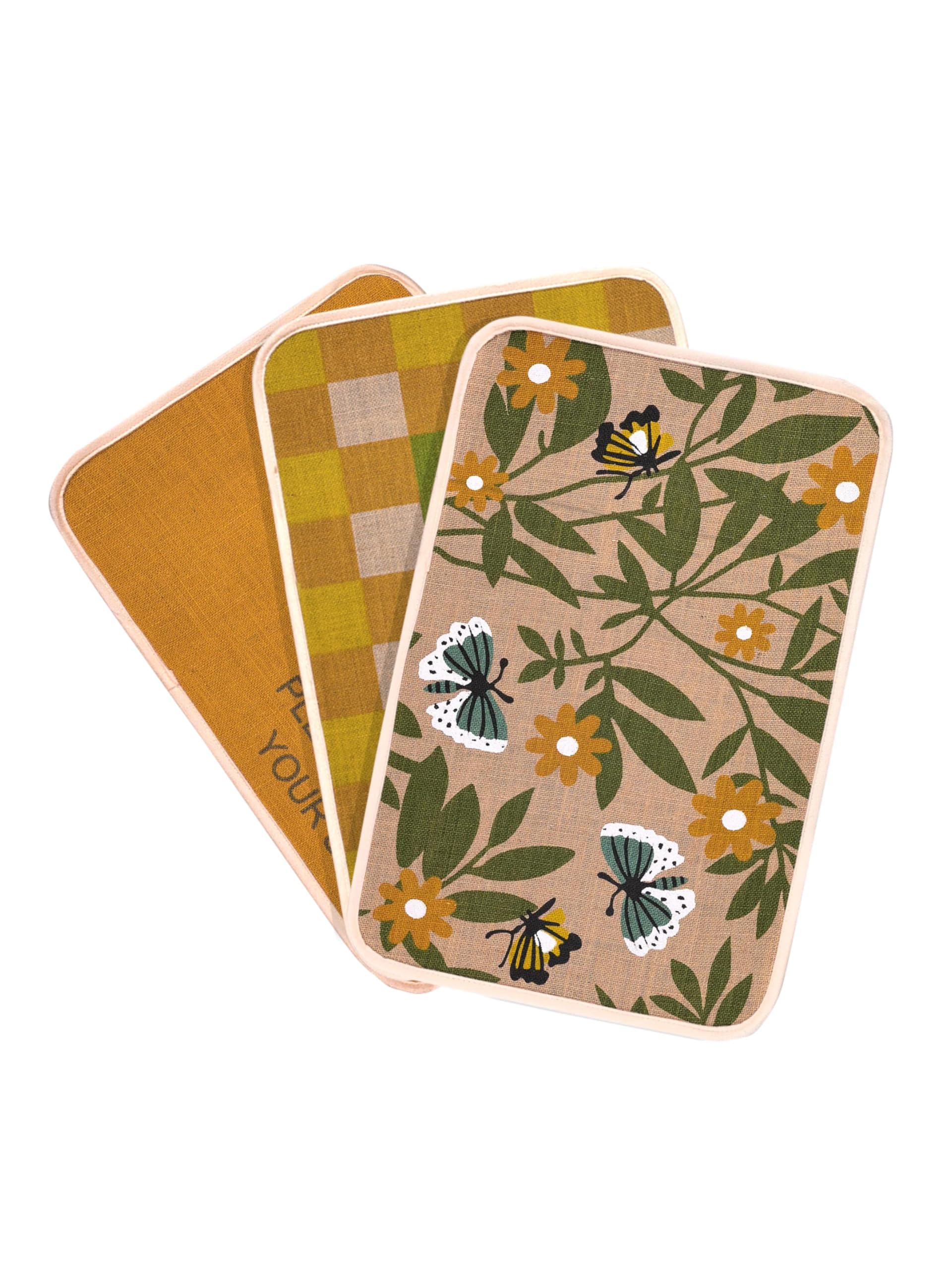 SARAL Home Bloom Jute Doormats | Eco Friendly with Anti-Skid TPR Backing | Durable | Doormat for Entrance, Kitchen, Bedroom, Bathroom | Floor Mat Combo Pack of 3 Pcs Size 40x60 CM-image-43