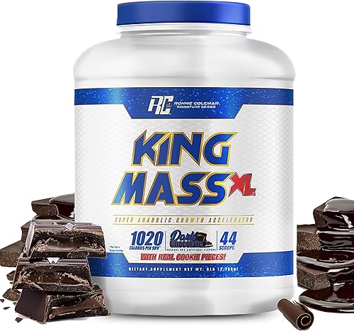 Polvo proteico King Mass XL de Ronnie Coleman Signature Series, PROMRCSS34, 1, 1