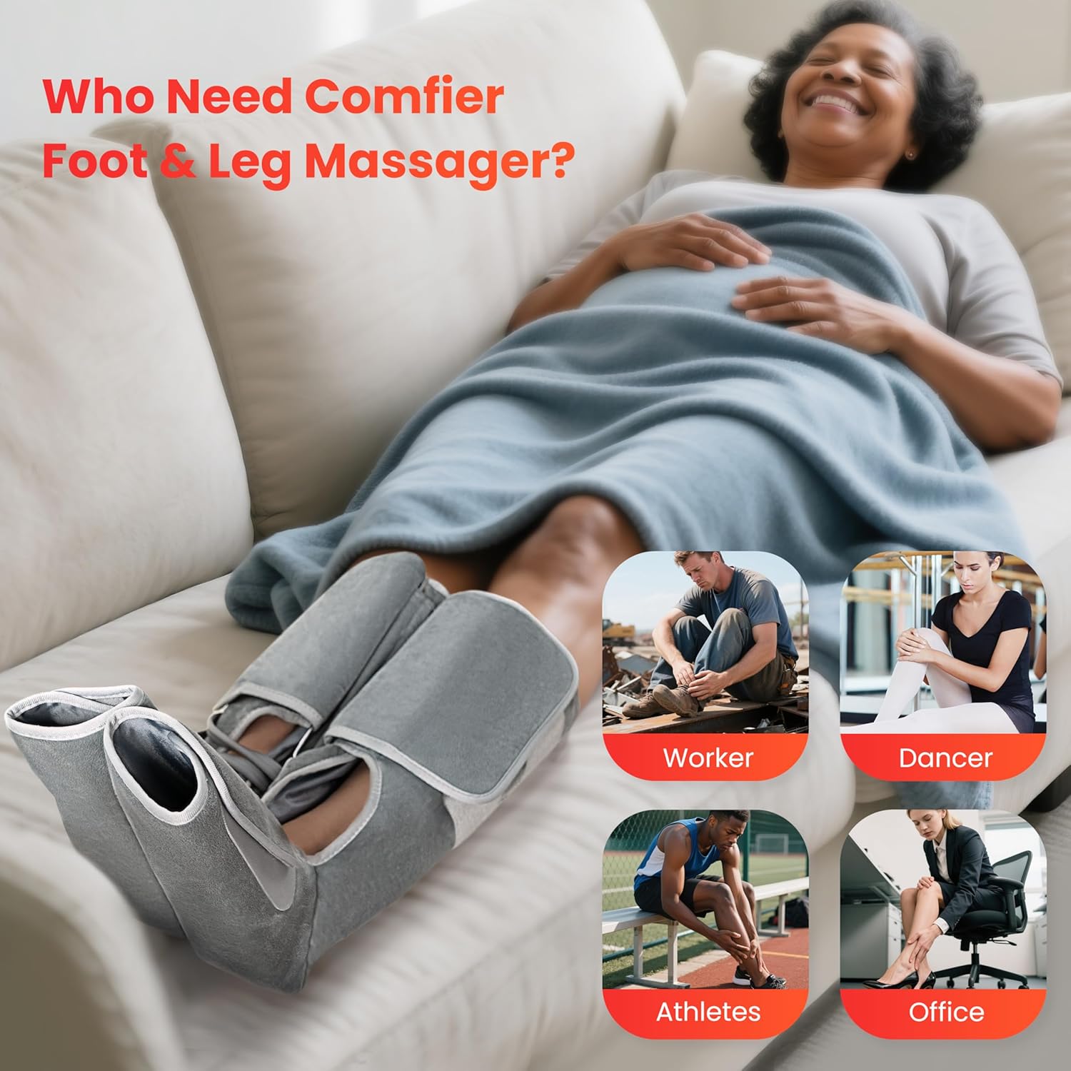 COMFIER Heated Recovery Boots 2 image 5