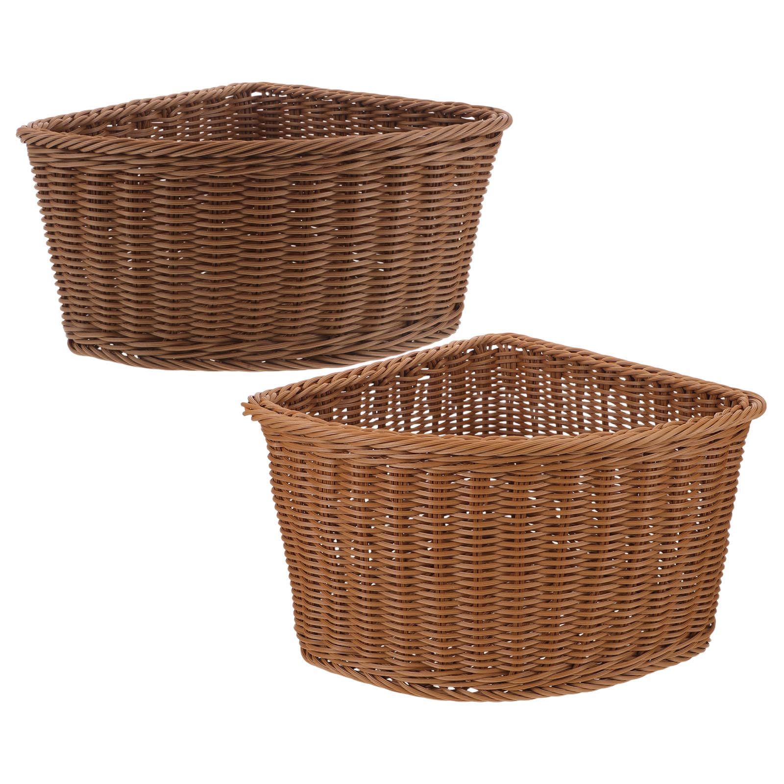 Panier rangement plastique métal pour éliminer le désordre des coins de pièces