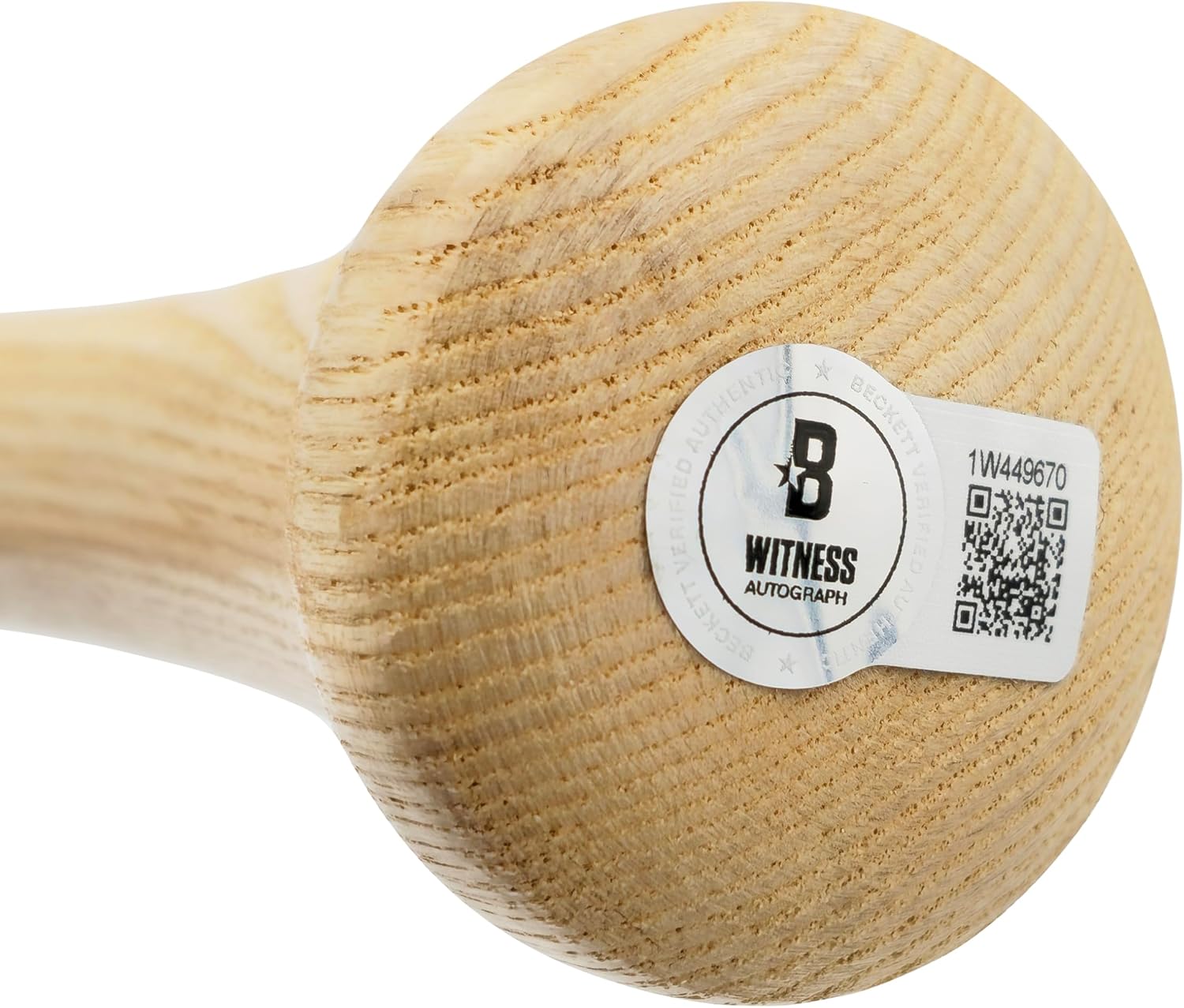 Edgar Martinez Autographed Blonde LS Pro Stock Baseball Bat Mariners "92 & 95 AL BC" Beckett BAS Witness Stock #230597