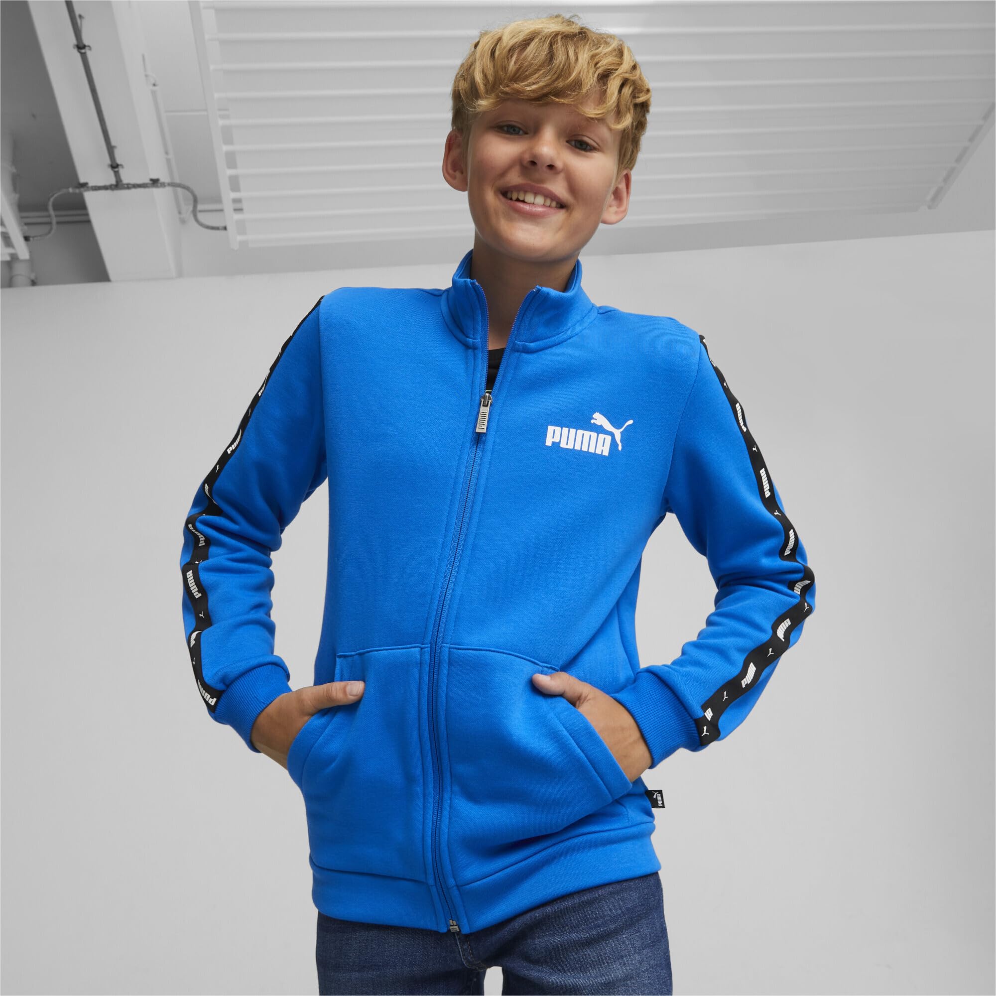 PUMA Dresy Chłopcy Tape Sweat Suit Fl B