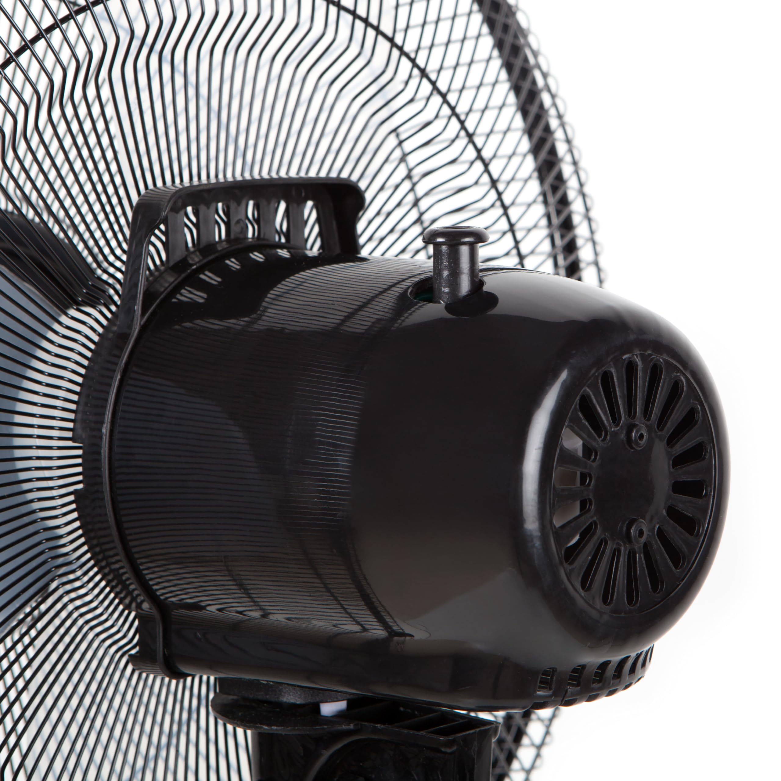 Orbegozo SF 3347 - Ventilateur sur pied, 3 vitesses de ventilation, minuterie, 3 pales, hauteur réglable, 50 W, noir